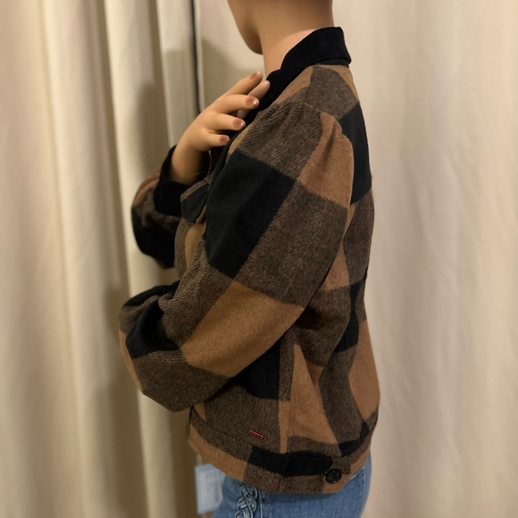 NEW n:philanthropy RENZO Jacket in Plaid Multi - Picture 8 of 15